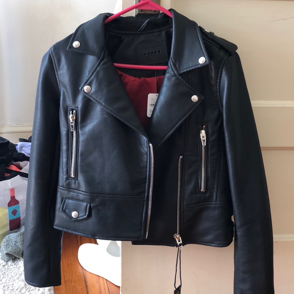 Leather jacket